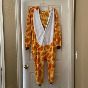 Adult giraffe onesie size small